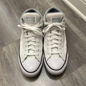 Converse Men’s White HighTops Size 9